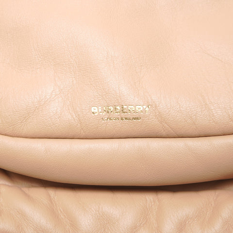 BURBERRY leather Backpack  Daypack pink WS26284