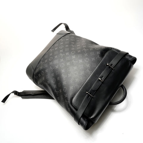 LOUIS VUITTON M44052 Monogram Eclipse Steamer 2017 Backpack  Daypack black WS26285