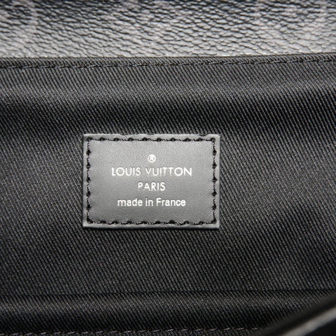LOUIS VUITTON M44052 Monogram Eclipse Steamer 2017 Backpack  Daypack black WS26285