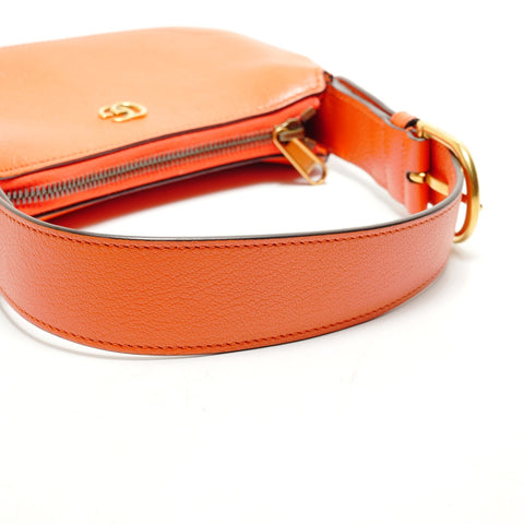 GUCCI Aphrodite Handbag Mini Bag 739076 Shoulder Bag Orange WS26288