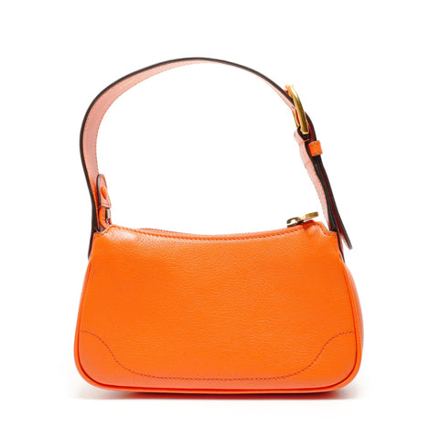 GUCCI Aphrodite Handbag Mini Bag 739076 Shoulder Bag Orange WS26288