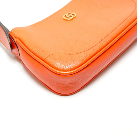 GUCCI Aphrodite Handbag Mini Bag 739076 Shoulder Bag Orange WS26288
