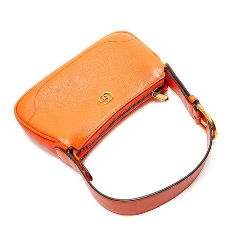 GUCCI Aphrodite Handbag Mini Bag 739076 Shoulder Bag Orange WS26288