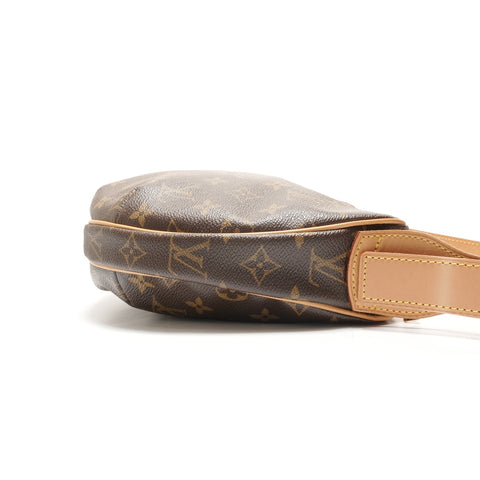 LOUIS VUITTON Monogram Croissant MM One Belt 2004 Shoulder Bag Brown WS26292