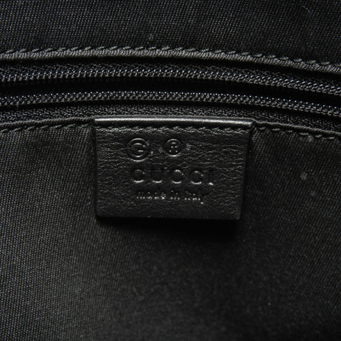 GUCCI GG Shima Leather 2way Shoulder Bag black WS26293