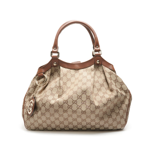GUCCI GG Canvas Sukey Umhängetasche beige WS26295