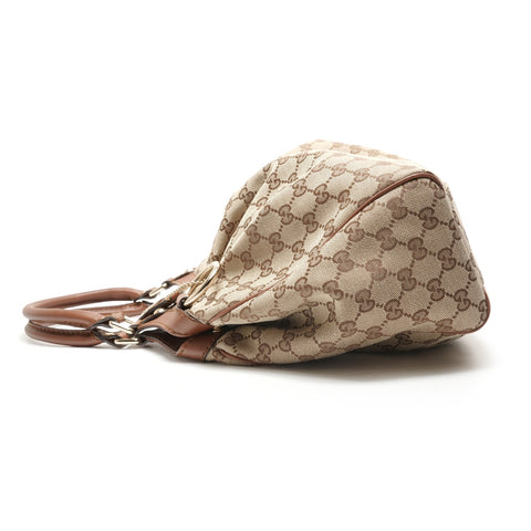 GUCCI GG Canvas Sukey Umhängetasche beige WS26295