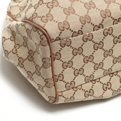 GUCCI GG Canvas Sukey Umhängetasche beige WS26295