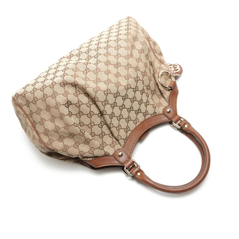 GUCCI GG Canvas Sukey Umhängetasche beige WS26295