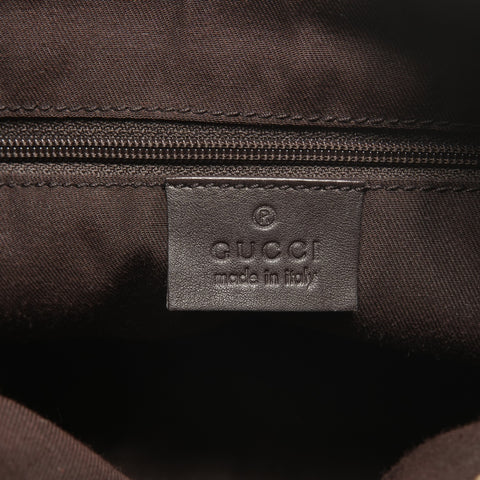 GUCCI GG Canvas Abbey Hobo One Belt Shoulder Bag beige WS26296