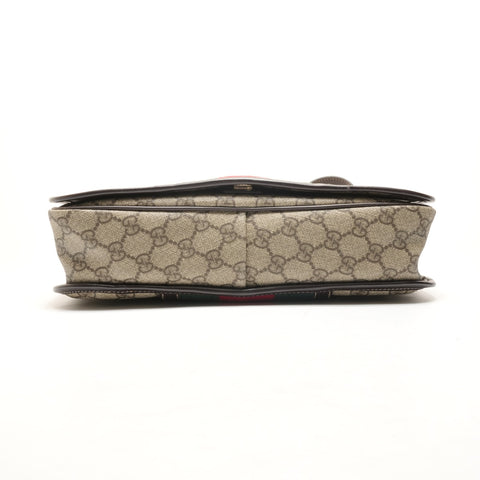 GUCCI Shelly GG Supreme PVC messenger bag Shoulder Bag beige WS26297