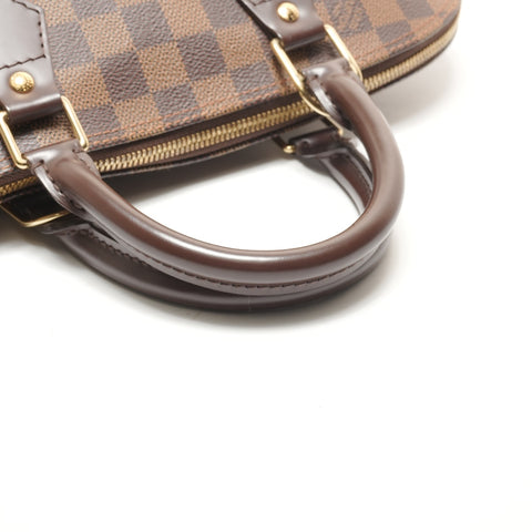 LOUIS VUITTON Alma Damier N51131 2006 Handbag Brown WS26298