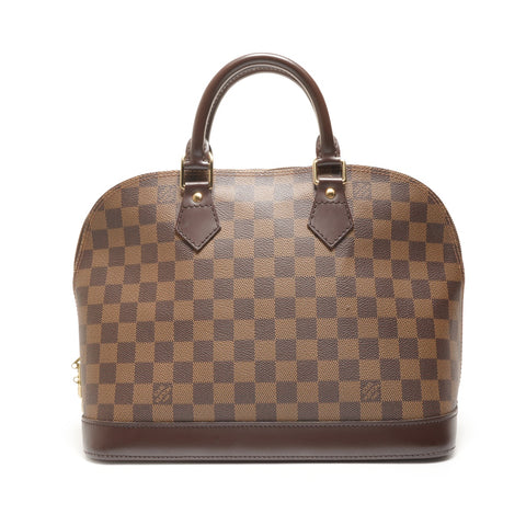 LOUIS VUITTON Alma Damier N51131 2006 Handtasche Braun WS26298