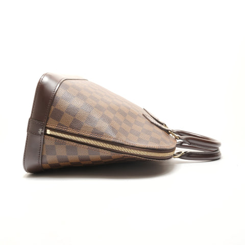 LOUIS VUITTON Alma Damier N51131 2006 Handbag Brown WS26298