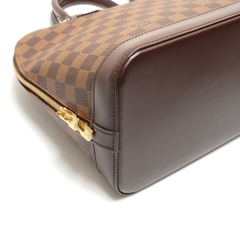 LOUIS VUITTON Alma Damier N51131 2006 Handbag Brown WS26298