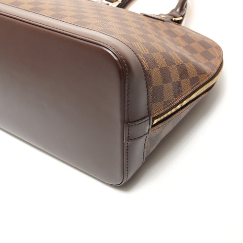 LOUIS VUITTON Alma Damier N51131 2006 Handbag Brown WS26298