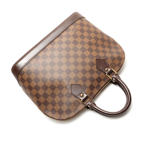LOUIS VUITTON Alma Damier N51131 2006 Handbag Brown WS26298