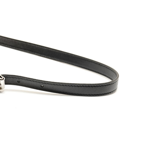 Christian Dior Mini Lady Dior 2-way Beaded Shoulder Bag black WS26301