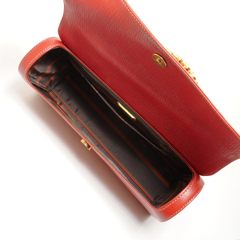 LOEWE Leather Velazquez Handbag Red WS26303