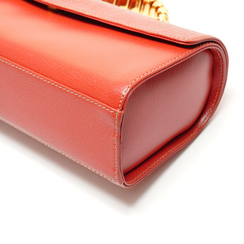 LOEWE Leder Velazquez Handtasche Rot WS26303