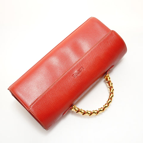 LOEWE Leather Velazquez Handbag Red WS26303