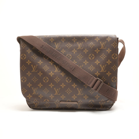 LOUIS VUITTON M97038 Monogram Messenger Bobur MM 2009 Shoulder Bag Brown WS26306