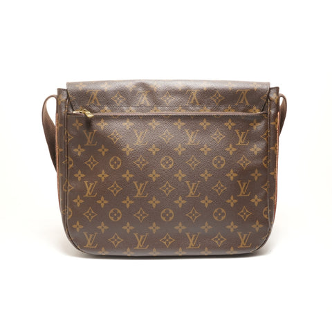 LOUIS VUITTON M97038 Monogram Messenger Bobur MM 2009 Shoulder Bag Brown WS26306