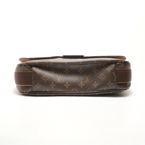 LOUIS VUITTON M97038 Monogram Messenger Bobur MM 2009 Shoulder Bag Brown WS26306