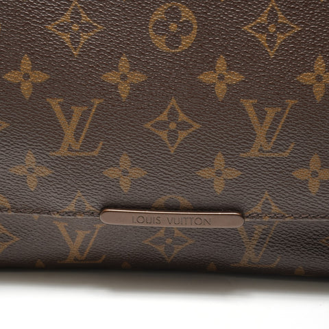 LOUIS VUITTON M97038 Monogram Messenger Bobur MM 2009 Umhängetasche Braun WS26306