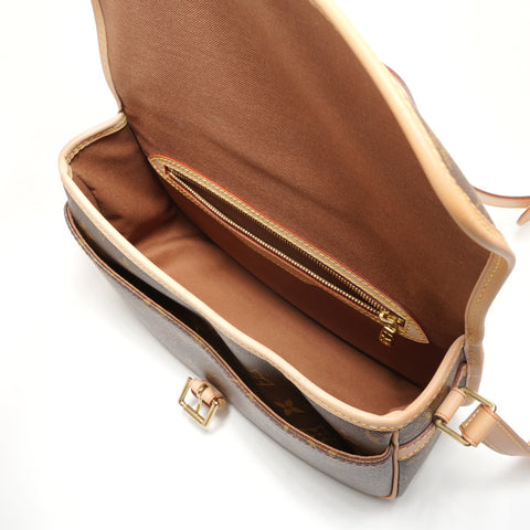 LOUIS VUITTON Sologne M42250 Monogram Shoulder Bag Brown WS26309