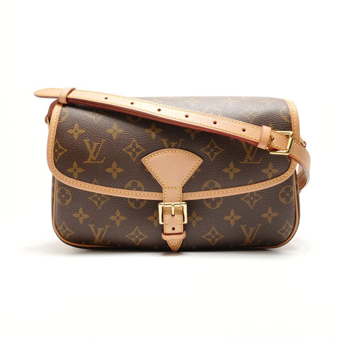 LOUIS VUITTON Sologne M42250 Monogramm Umhängetasche Braun WS26309