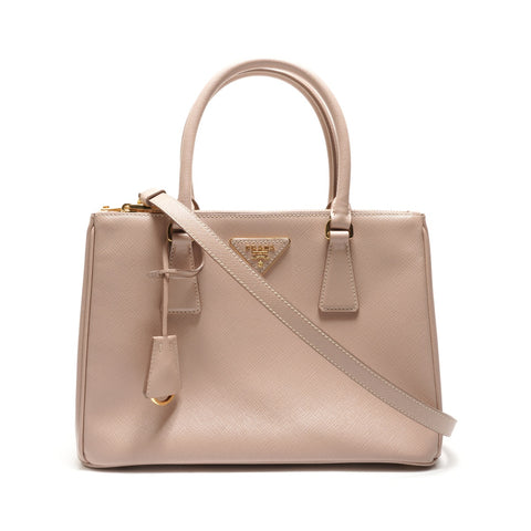 PRADA Saffiano Leather Galleria 2-way bag 1BA896 Handbag pink WS26310