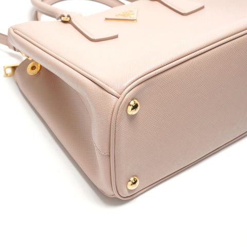 PRADA Saffiano Leather Galleria 2-way bag 1BA896 Handbag pink WS26310