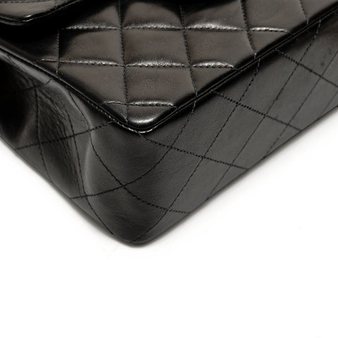 CHANEL Lammleder Mini Matelasse Square Nr. 4 1996-1997 Umhängetasche schwarz WS26311