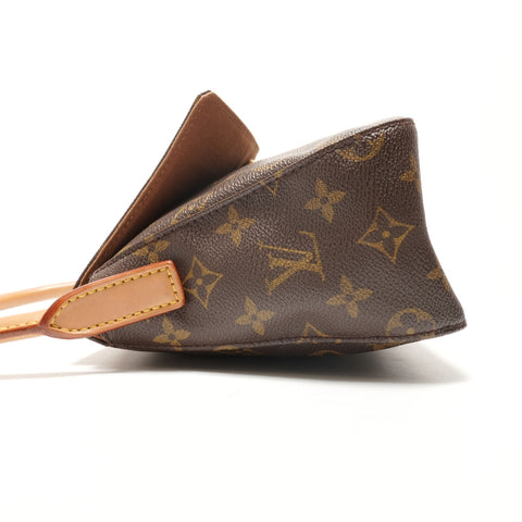 LOUIS VUITTON 2003 Monogram Mini Looping Umhängetasche Braun WS26313