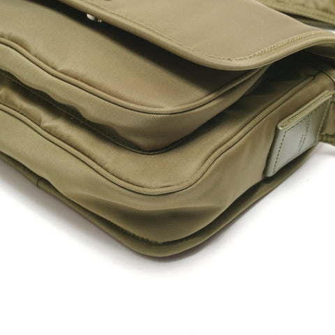 YVES SAINT LAURENT Niki Nylon Small Khaki 776611 Umhängetasche grün WS26314