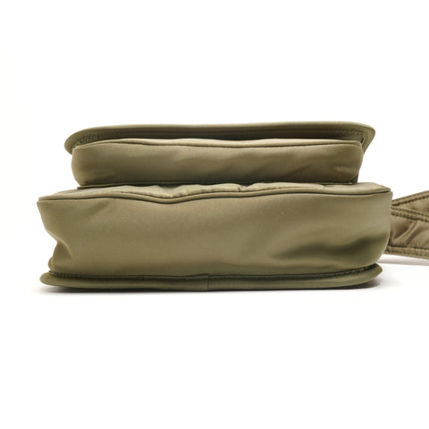 YVES SAINT LAURENT Niki Nylon Small Khaki 776611 Umhängetasche grün WS26314