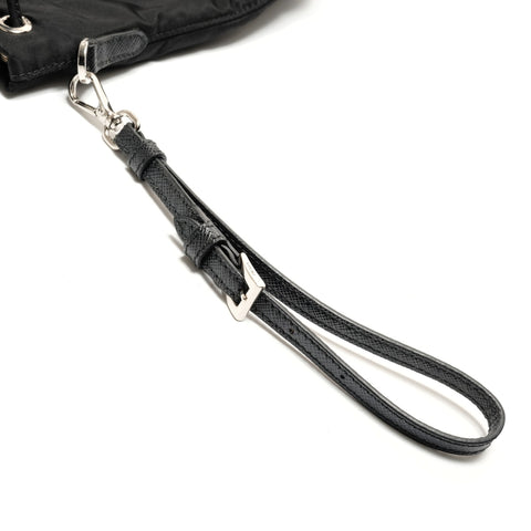 PRADA Linylon Beutelhandtasche schwarz WS26317
