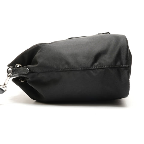 PRADA Linylon Beutelhandtasche schwarz WS26317