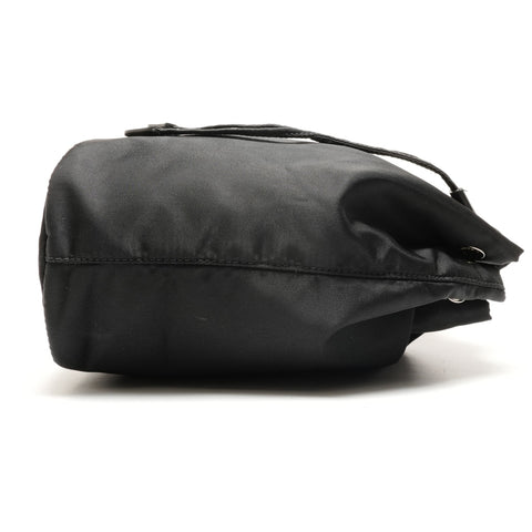 PRADA Linylon Beutelhandtasche schwarz WS26317
