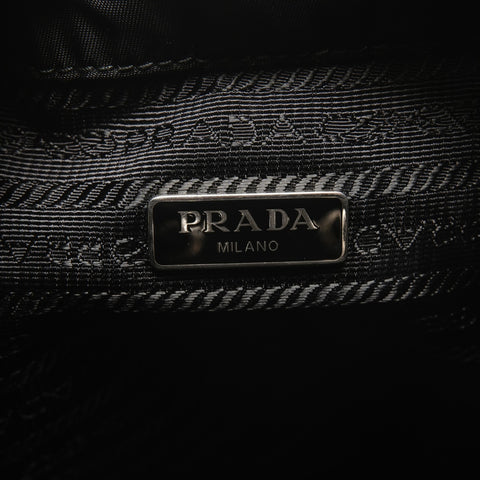 PRADA Linylon Beutelhandtasche schwarz WS26317