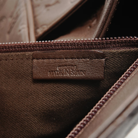 LOEWE 160th anniversary embossed logo Tote Bag Brown WS26320
