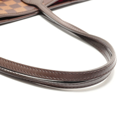 LOUIS VUITTON 2018 Damier Neverfull MM Tote Bag Brown WS26321