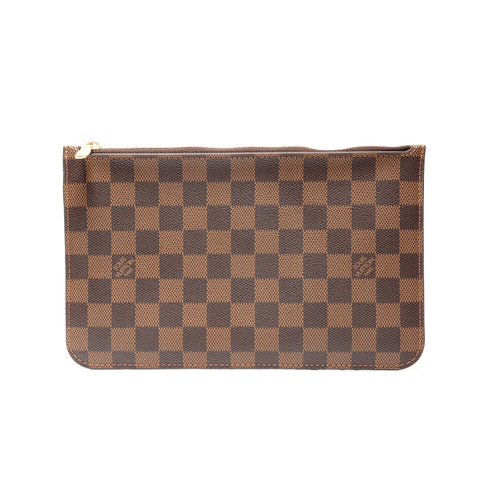 LOUIS VUITTON 2018 Damier Neverfull MM Tote Bag Brown WS26321