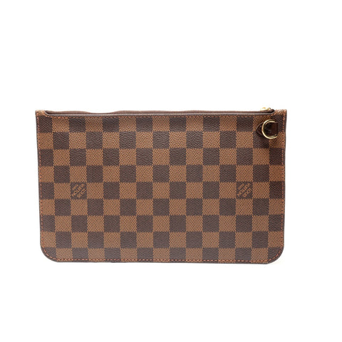 LOUIS VUITTON 2018 Damier Neverfull MM Tote Bag Brown WS26321
