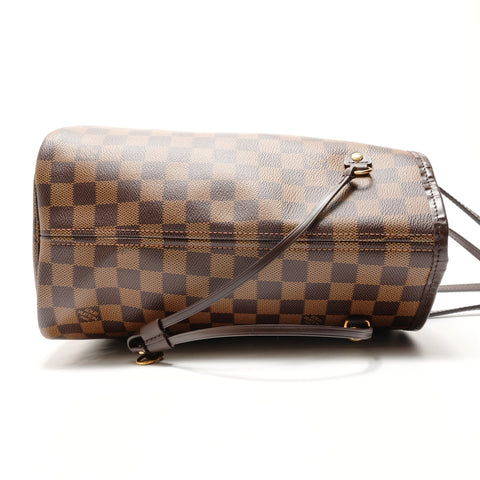 LOUIS VUITTON 2018 Damier Neverfull MM Tote Bag Brown WS26321