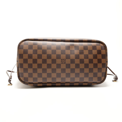 LOUIS VUITTON 2018 Damier Neverfull MM Tote Bag Brown WS26321