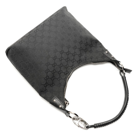 GUCCI GG Canvas One Shoulder Bag Shoulder Bag black WS26325