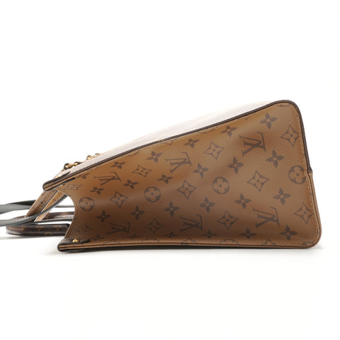 LOUIS VUITTON 2020 On the Go MM Monogram Tote Bag Brown WS26328