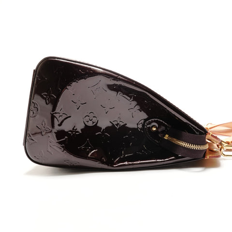 LOUIS VUITTON Vernis Blair GM Monogram Handbag Brown WS26329